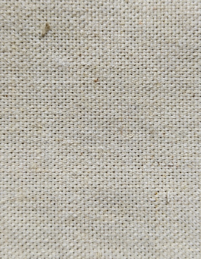 Raksha Hemp/Cotton Canvas Fabric 300 – 310 GSM 63 Inches Greige Plain Weave SKU FW060